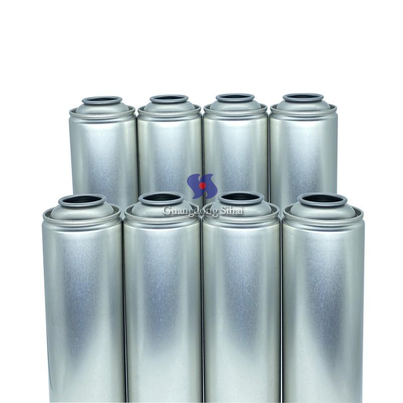 Empty metal cans
