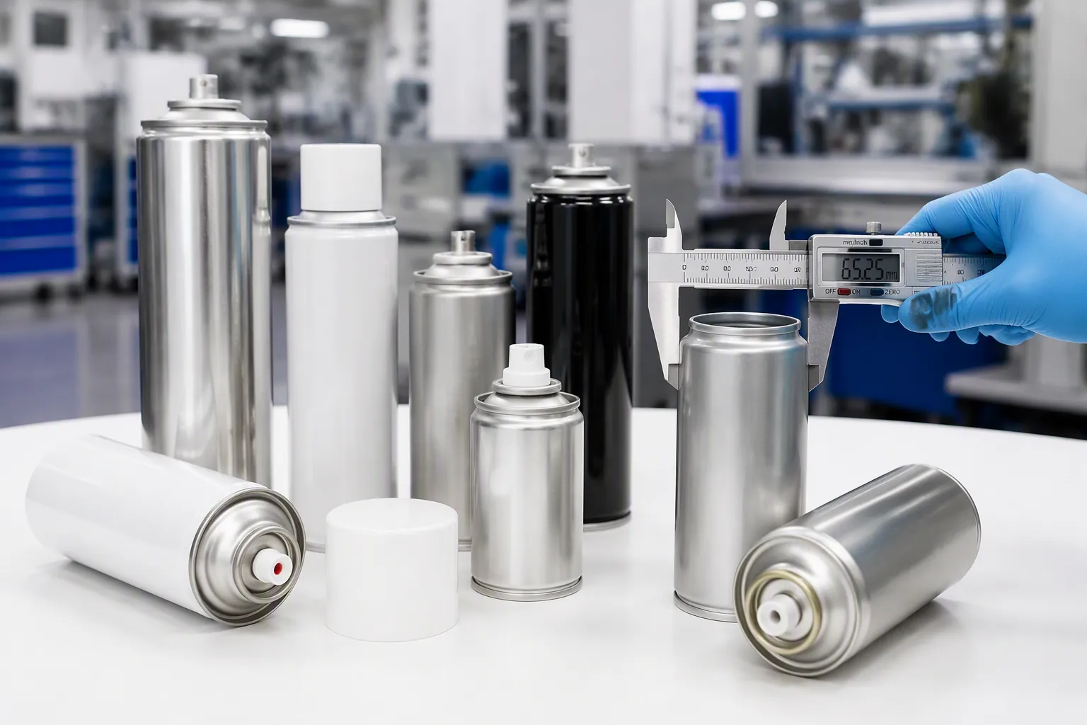 Guia completo sobre latas de aerossol vazias: tipos, tamanhos, materiais e aplicações