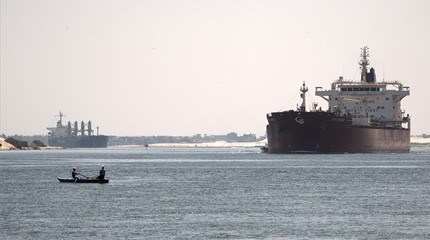 Canal de Suez aumentará tarifas de trânsito em 2023.
