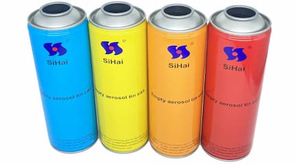 Latas de aerossol comumente usadas para inseticidas.