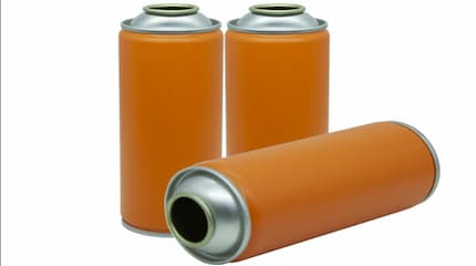 Latas de aerossol de 57 x 140 mm