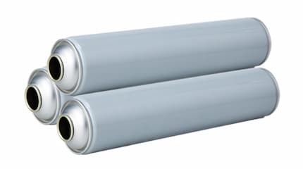Latas de aerossol de 65 x 300 mm